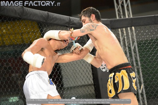2015-06-13 Milano in the Cage 2015 - Mixed Martial Arts 5444 Luca Tagliarino-Abdessamad El Bahjoui - Muay Kard Chieck